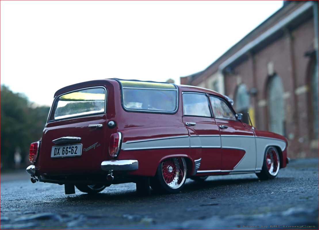 1:18 Wartburg 312 Camping 1965 mit Alufelgen und inkl OVP